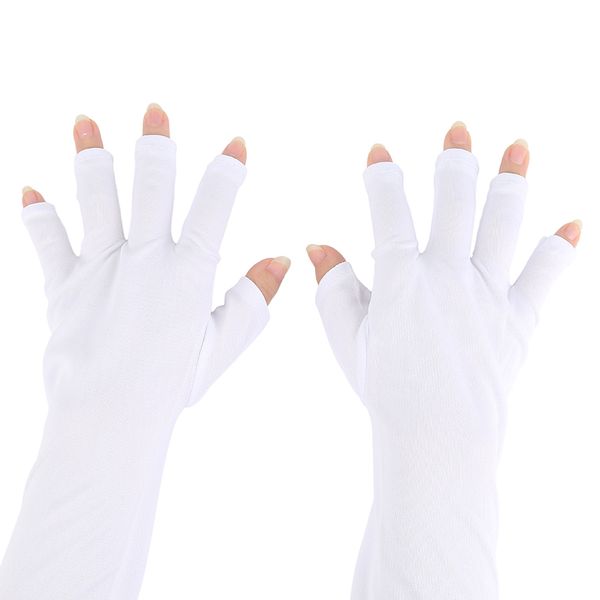 

nail art kits 1 pair care anti uv gloves for light lamp protection dryer tool potherapy manicure glove