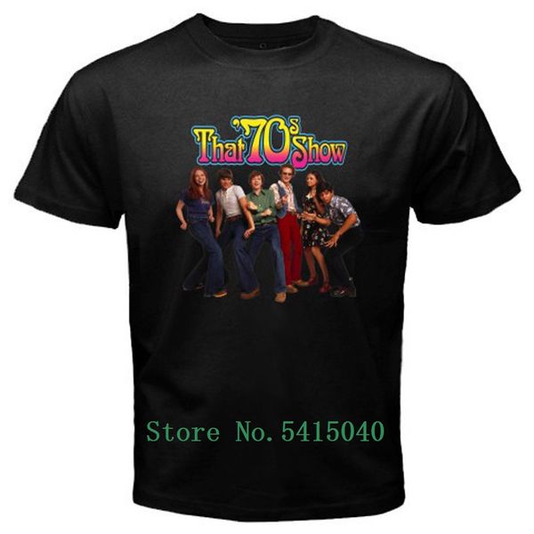 

new that '70s show music tv show cast member mens black t-shirt size s-5xl cool casual pride t shirt men new
