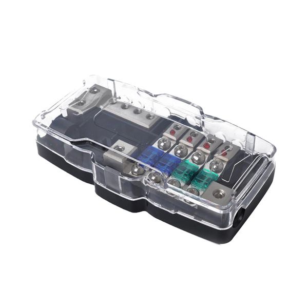 

автомобиль 4 way ans плавленый распределения блок (2) 0/2 gauge в (4) 4/8 gauge out