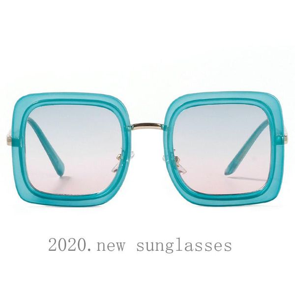 

sunglasses 2021 vintage oversize square women fashion black sun glasses female big frame shades men with box fml, White;black