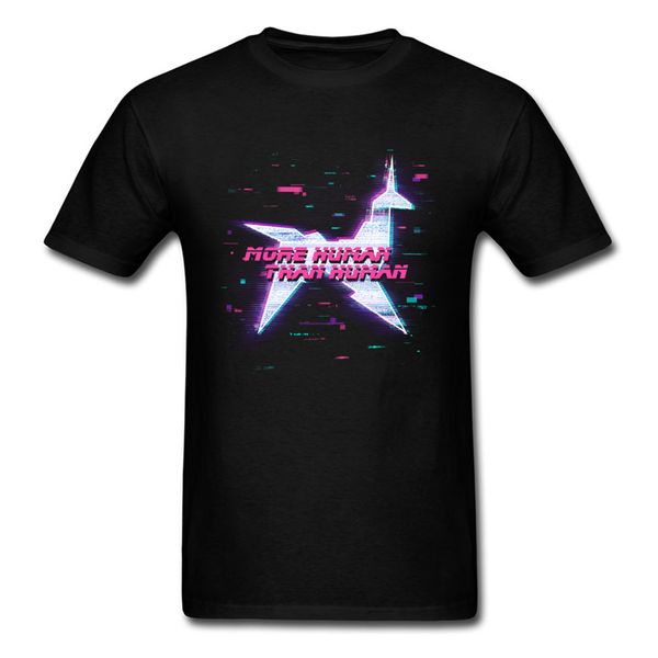 

deckard dream t-shirt blade runner tee shirt men more human than human colorful tshirt unicorn t shirt cotton horse