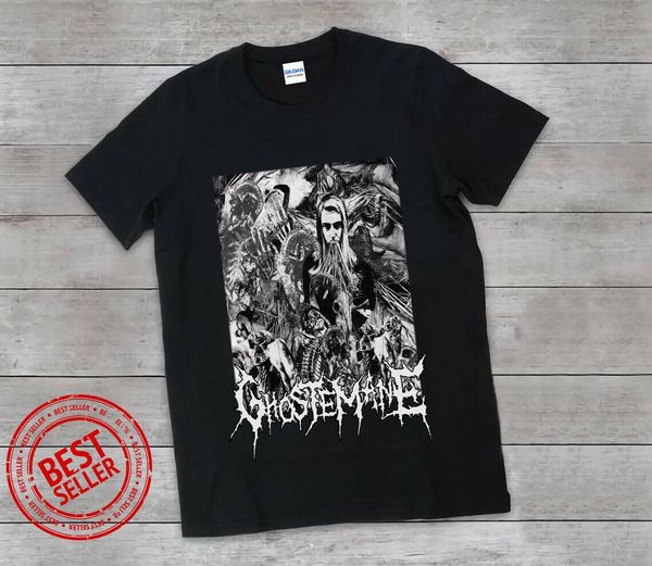 

ghostemane стиль logo tee shirt мужская черный rare