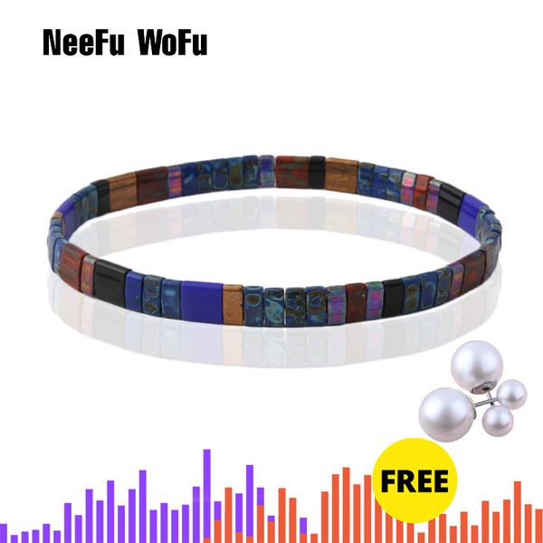 

neefu wofu filament black bracelet bohemian exquisite bracelets for women summer beach colorful jewelry pulseras insta fashio, Golden;silver
