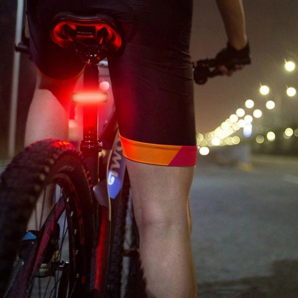 

outdoor cycling lights portable usb rechargeable rear light bike bicycle tail rear safety warning light lamp super bright