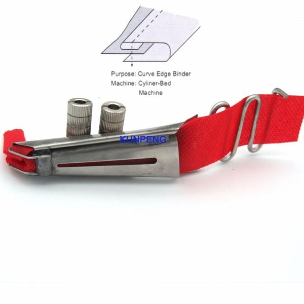 

1pcs double fold binder fit for pfaff 335 durkopp adler 69, 269 cylinder machines, Black