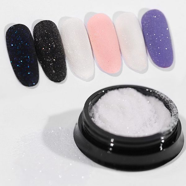 

1pcs fashion natural 1box 2g holographic glitter powder shining sugar nail glitter dust powder for nail art aecorations, Silver;gold
