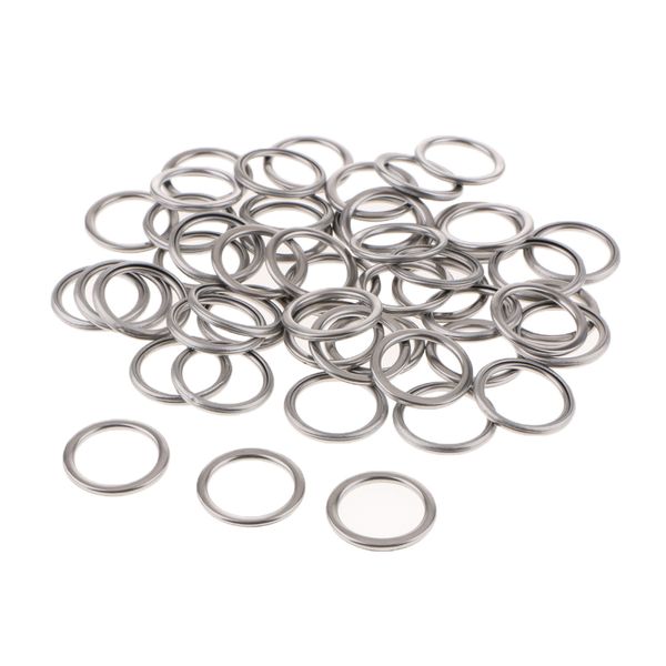 

50 pieces oil drain plug seal gaskets