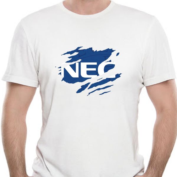 

retro football kit 7 slash mens t-shirt everton classic 90s terraces fan (col) 0012j