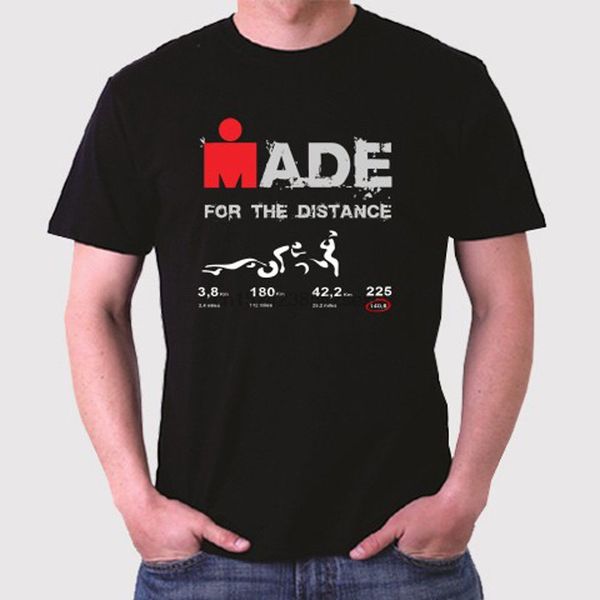 

new ironman made triathlon logo men black t-shirt size s to 3xl