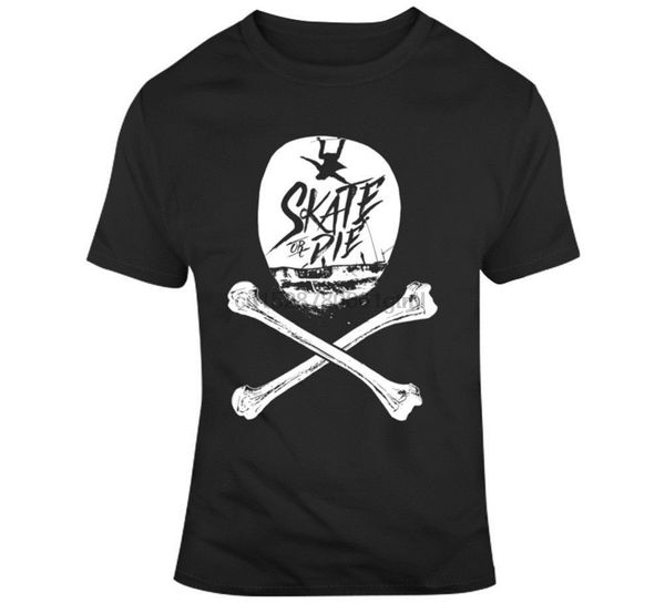 

skate or die скейтбординг езда череп и скрещенные спорт футболка подарок забавный tee shirt
