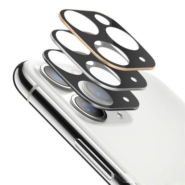 

camera film screen protector for iphone 11 pro max camera lens tempered glass titanium full back hard camera cover with retail box epacket
