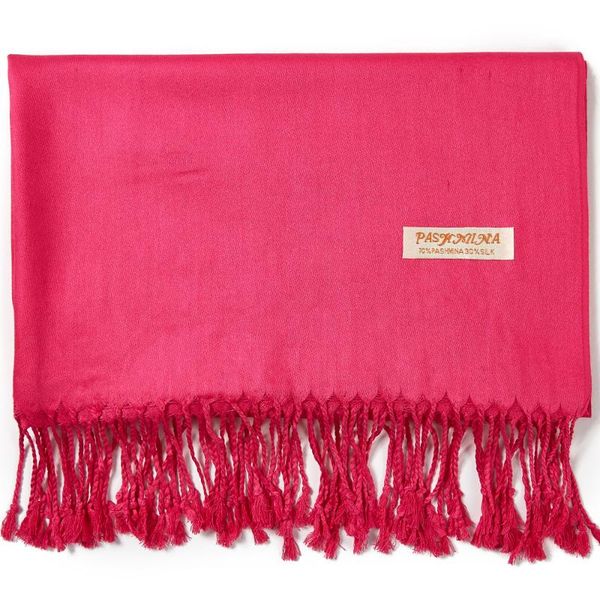 

solid silk viscose scarf shawl stole hijab tassels shine for women large soft luxury good present 200g 70x200cm, Blue;gray
