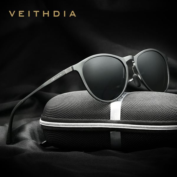 

retro aluminum magnesium brand sunglasses polarized lens vintage eyewear accessories sun glasses men/women 6625, White;black
