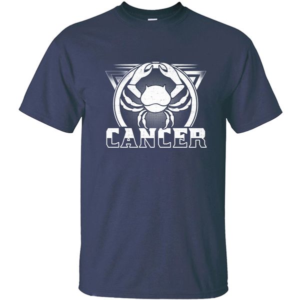 

vintage cancer zodiac symbol design t-shirt for men t shirt men tshirt mens basic solid cotton cool male design