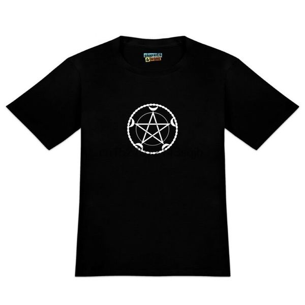 

pentacle pentagram moon goddess wiccan witch nature men's novelty t-shirt