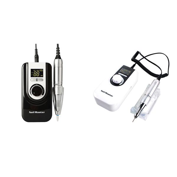 

nail drill & accessories us plug lcd digital 35000rpm portable electric boring machine file art set decoration pedicure