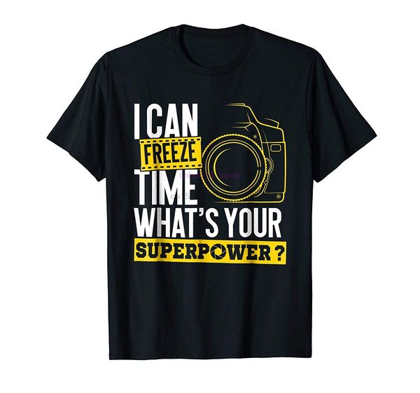 

brand men shirt i can e time superpower pgrapher camera t shirt