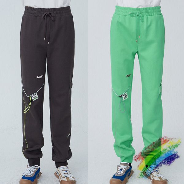 

drawstring sweatpants men women 1 elastic waist joggers pants trousers, Black