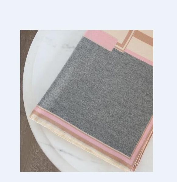 

new 2021 women cashmere long scarf 65*180 cm letters floral printed women winter scarf luxury shawl for women, Black;red