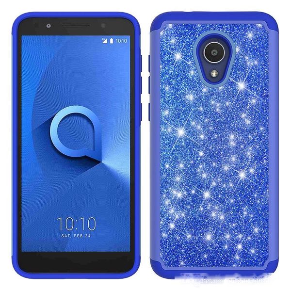 

for alcatel 1x evolve diamonds glitter protective for motorola moto z2 play lg g7 pc tpu back cover case 100pcs at least oppbag