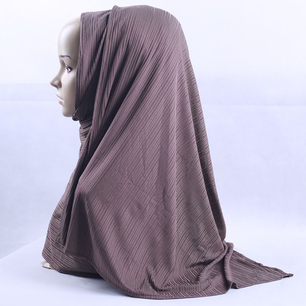 

shawls 2021 knitted women scarf muslim instant hijab, Blue;gray