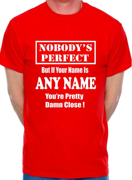 

mens personalised t shirt any name fathers day gift present funny any name