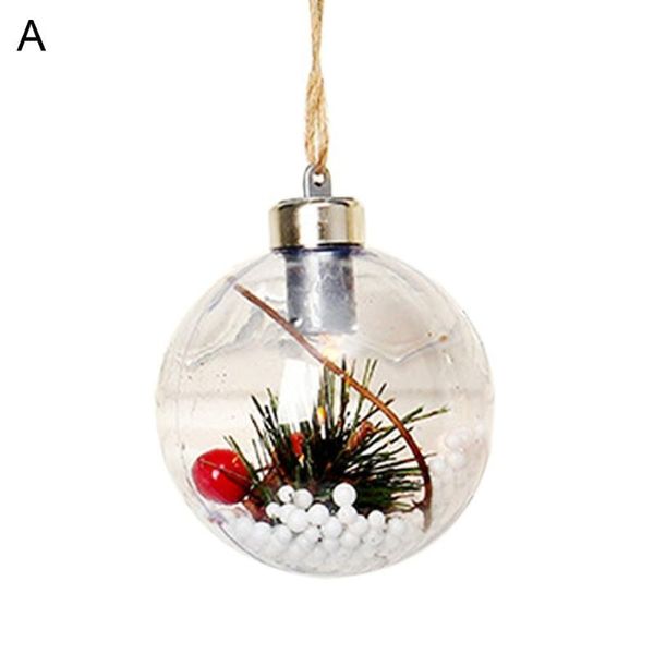 

christmas tree ornaments christmas baubles balls with led light hanging pendant home decorations for xmas navidad 2020