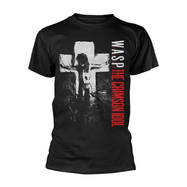 

wasp the crimson idol t shirt mens black medium new