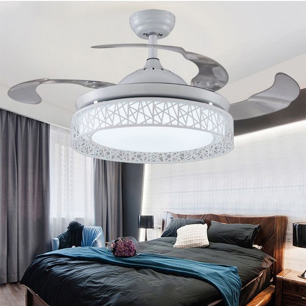 

ceiling fan lights remote control 36/42inch dining room bedroom living fan lamps ceiling lightings luminaria pendente home