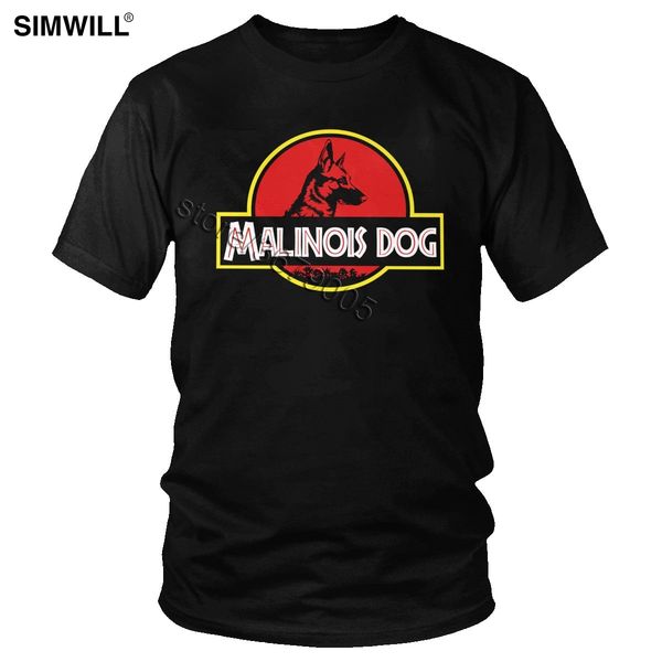 

unique design malinois t shirt men belgian shepherd tee streetwear cotton maligator t-shirt short sleeves i love dog gift