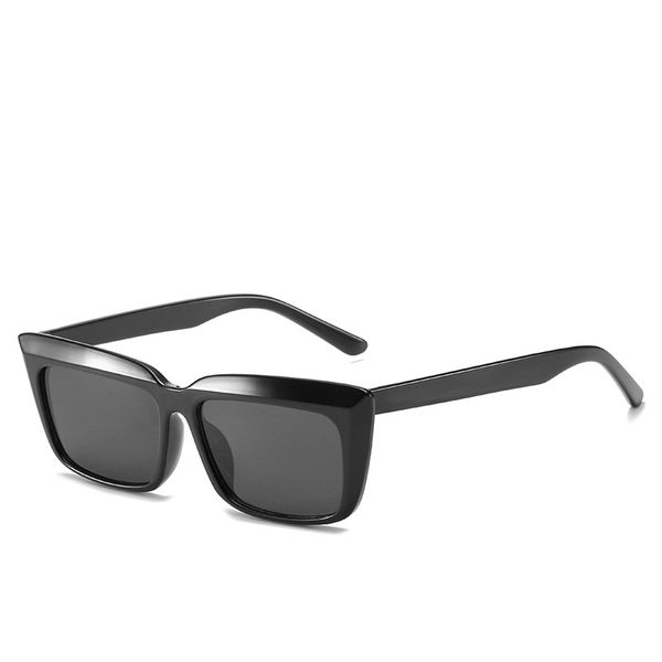 

2020 new sunglasses fashion square small frame sunglasses ladies too glasses personality catwalk cat eye, White;black