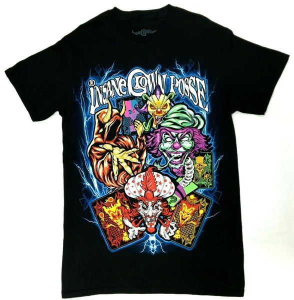 

icp insane clown posse colorful icons t-shirt new licensed &amp official