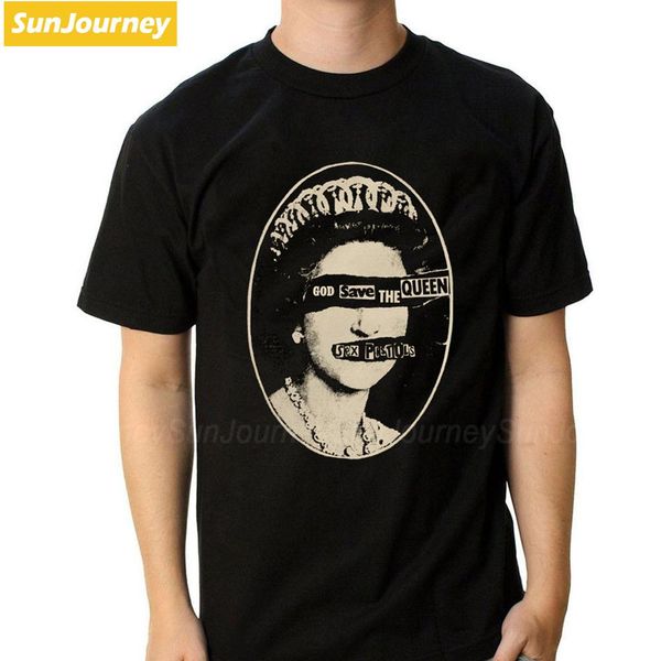 

pistols t shirt god save the queen men t shirt pop 4xl 5xl 6xl o-neck cotton short sleeve t-shirt men