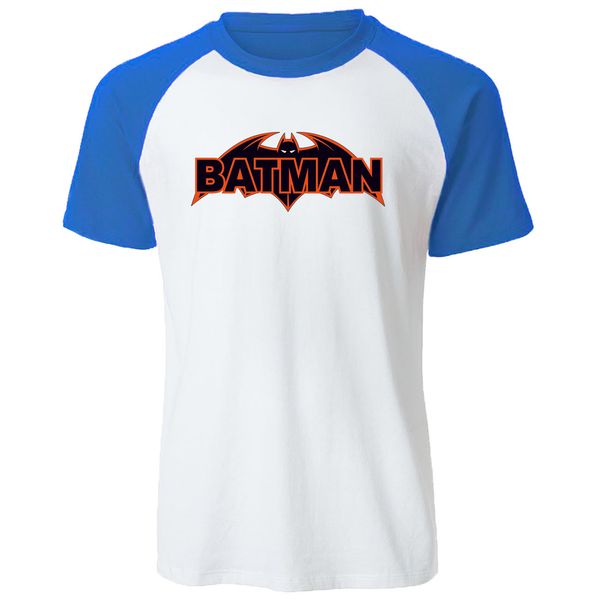 

mens cotton funny batman print t-shirt male raglan short sleeve men's t shirt cool tshirt men casual t shirts