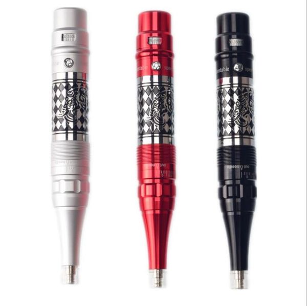 

3 color tattoo machine elephant pattern eyebrow lip small tattoo design aluminum alloy wireless charging supplies machine