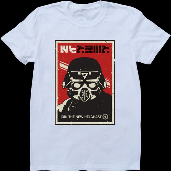

helghast poster white custom made t-shirt summer tee shirt