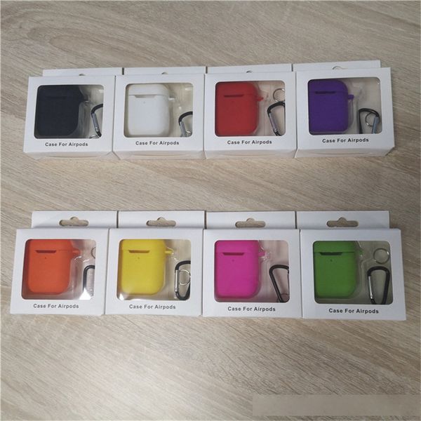 

selling silicone case cover earphone pouch protective skin anti-lost wire eartips wireless earphone case for apple airpods