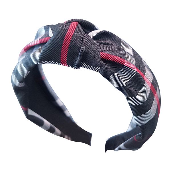 

girls headband twist hairband bow knot cross tie headwrap women hair band hoop turban headwear hairbands hair accessories, Pink