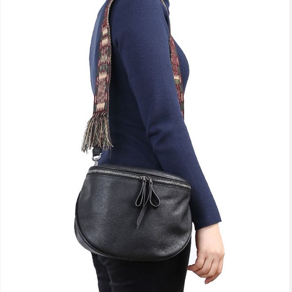 

bohemia genuine leather handbag women shoulder bags designer ladies crossbody bag bolsa feminina 2020