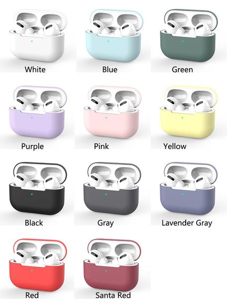 

for airpods pro case cover airpods 2019 new charging case shock proof soft silicone protective cover for airpods pro
