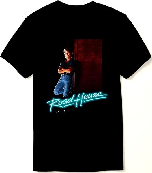 

road house t shirt - patrick swayze - 80s classic - new