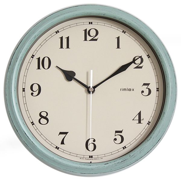 

wall clock battery operated 11 inch vintage retro silent wall clocks decorative for living room kitchen home