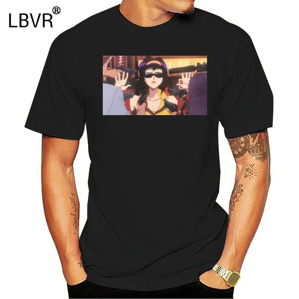 

cowboy bebop faye valentine black t-shirt [s-3xl