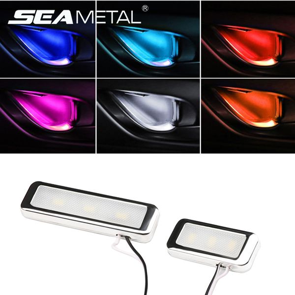 

car interior light door bowl lights universal auto door handle decor lamps seat armrest atmosphere decorative light accessory