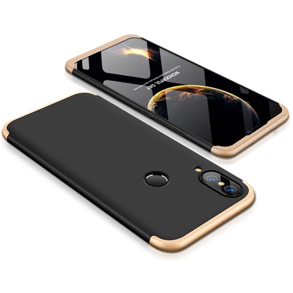 

three paragraph shield 360 degree full coverage protective phone case back cover for huawei nova 3