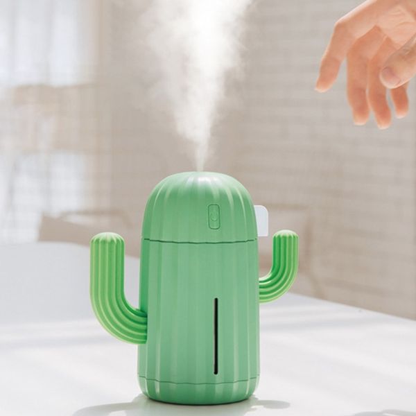 

cactus shape large capacity portable deskair humidifier usb mist maker aroma k92b