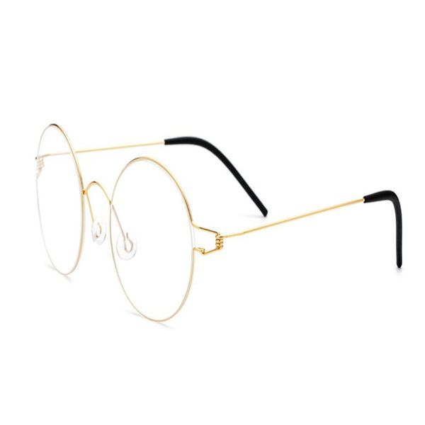 

sunglasses mongoten fashion rimless pure titanium prescriptions lens optical eyewear gold silver anti-fatigue reading eyeglasses, White;black