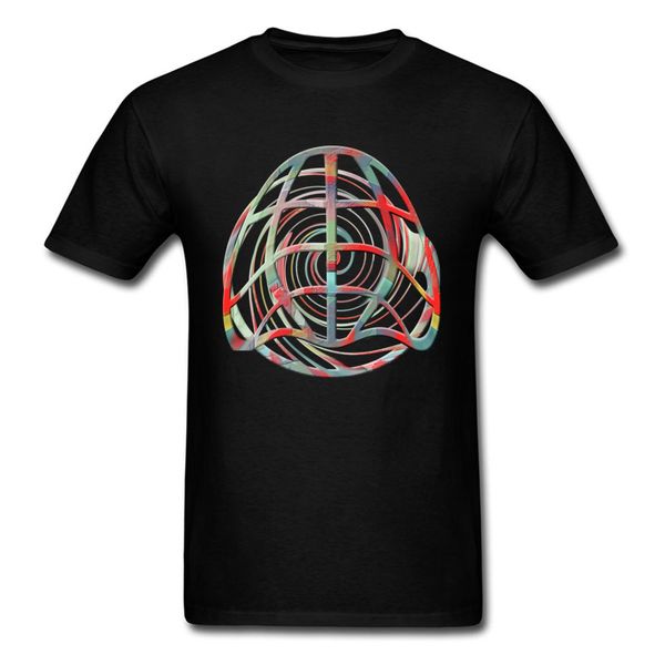 

geek chic 2018 men sphere paisley print t-shirt fashion summer spring black t shirt healthy cotton geometric clothes