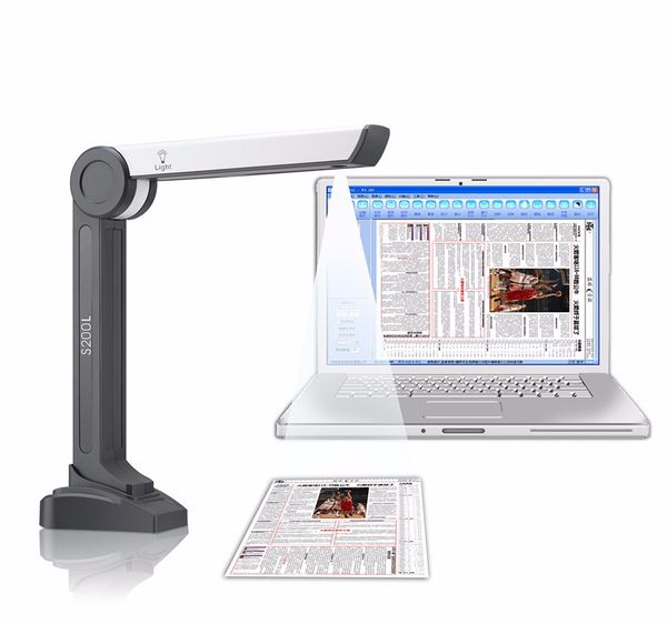 

scanners 2 mp hd capture document scanner high speed portable visualizer gk-s200l