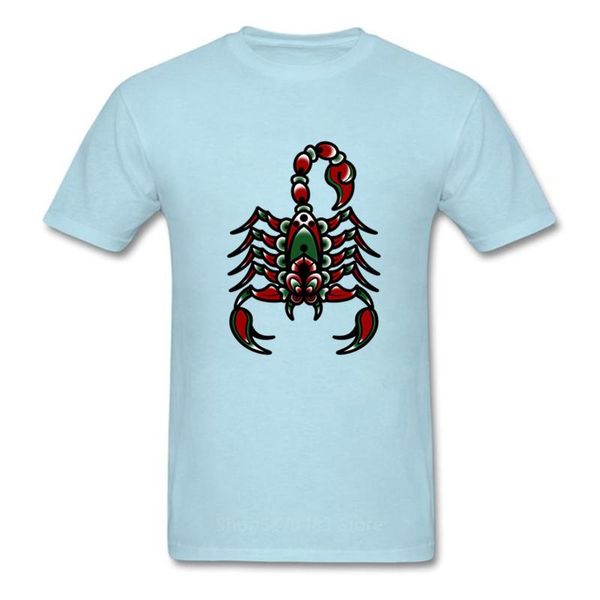 

cool animal mystery acrab colorful sugar scorpion 3d print t-shirt hip hop loose rocker t shirt teenage brand men plus size